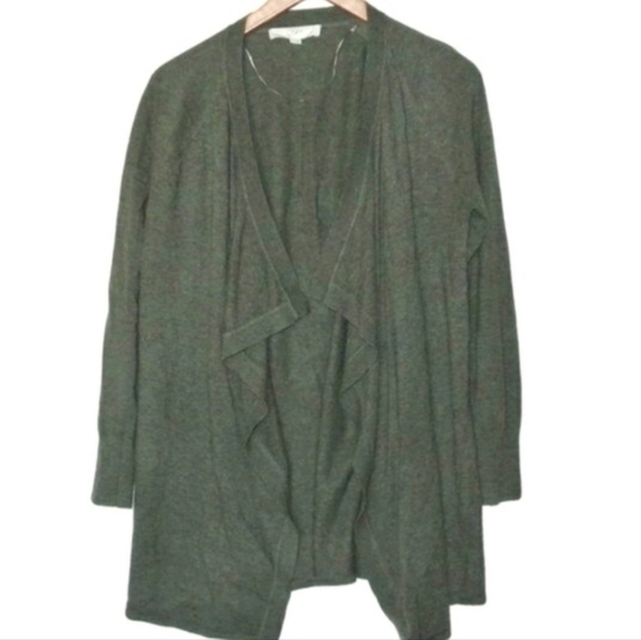 LOFT Ann Taylor drape hem open cardigan - Picture 6 of 6